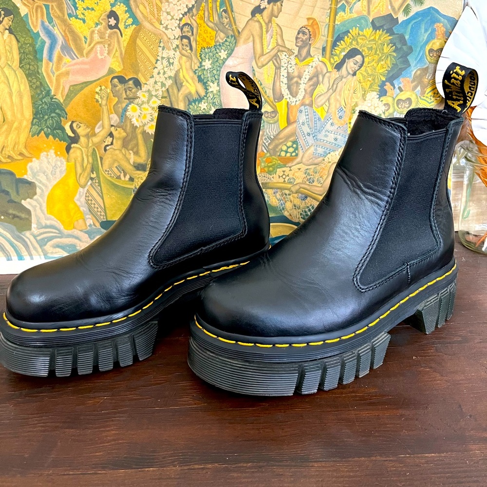 Dr. Martens- Audrick Platform Chelsea Boots